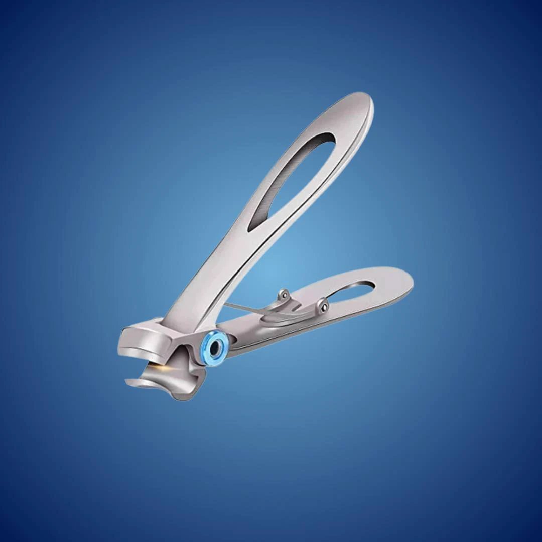 PrecisionTrim Stainless Steel Wide Jaw Nail Clippers | for Thick Nails - Sharp Blades - Ergonomic Design for Easy Nail Clipping Bowlift by Bowlift
