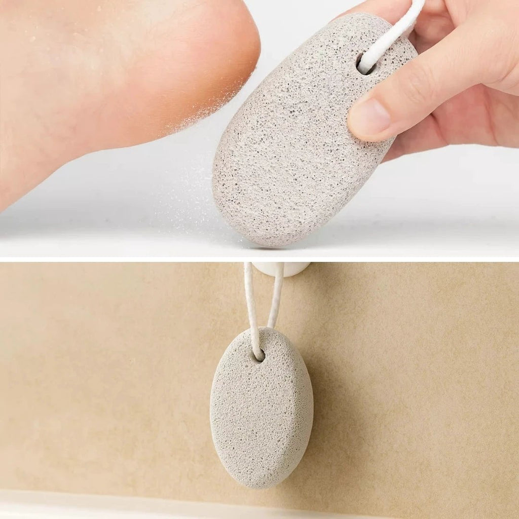 Hard Skin Relief – Natural Volcanic Rock – Smooth Cracked Heels Fast with Home Pedicure Bowlift by Bowlift