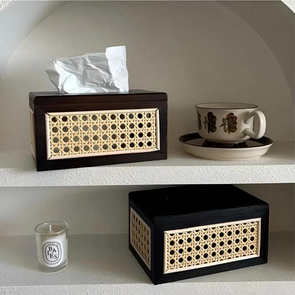 Minimalist Japandi Tissue Box by Casa & Beyond