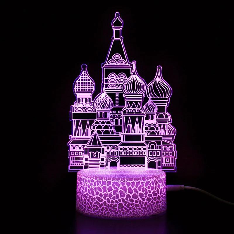 Night light LED color dinosaur with remote control multi-styles by Bowlift