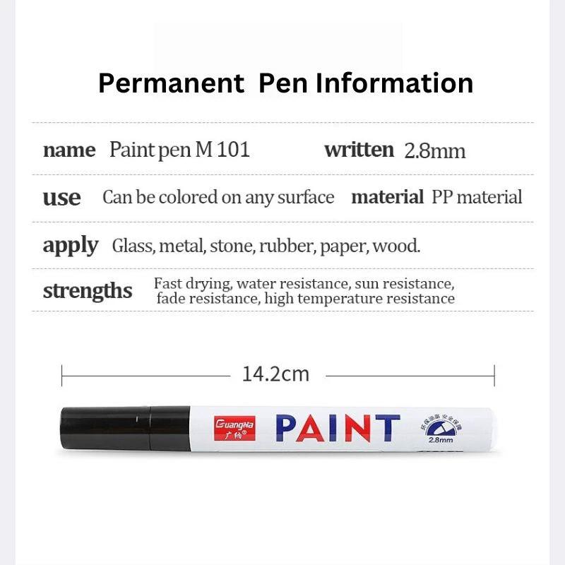 Waterproof Permanent Tire Paint Pen Bowlift by Bowlift