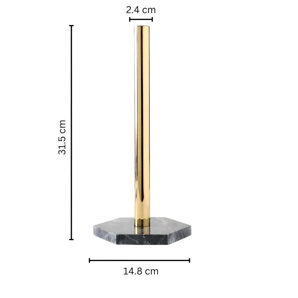 Marble Base Paper Towel Holder by Casa & Beyond