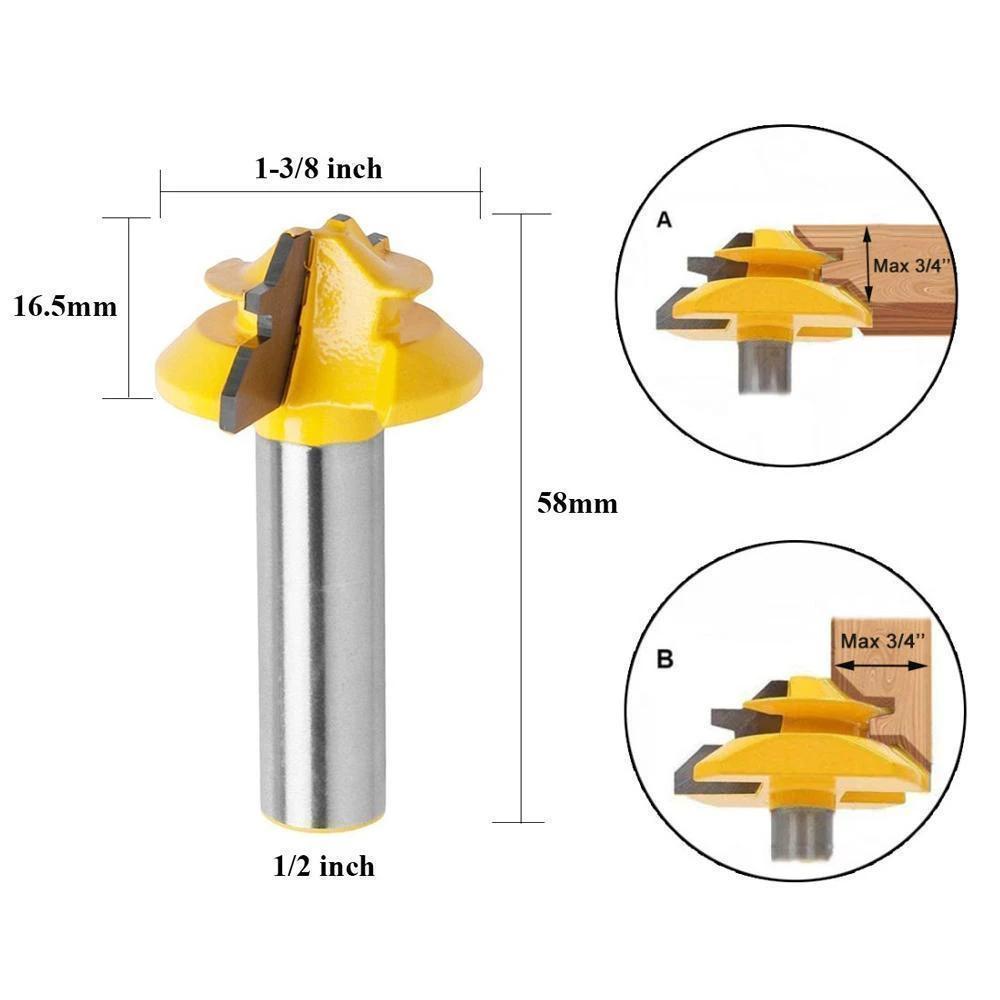 Domom Forest with 45-degree locking cutting edge by Bowlift