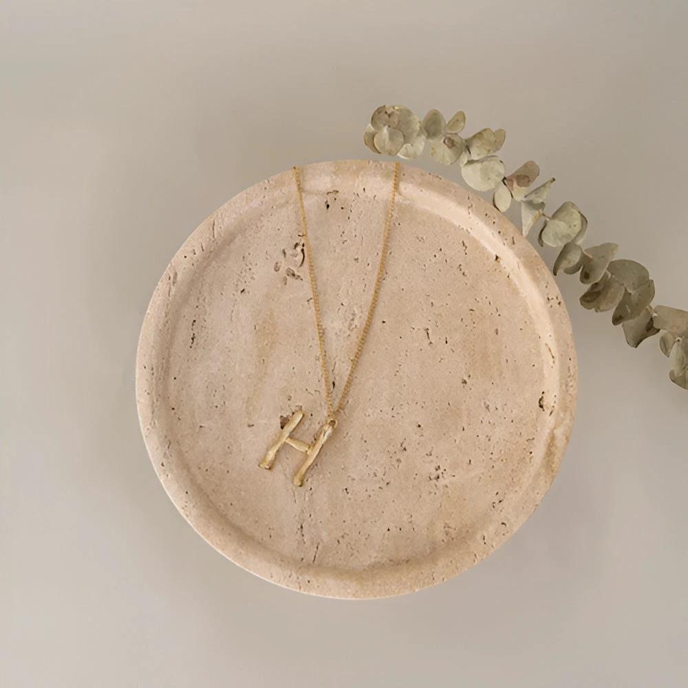 Pietra Natural Travertine Tray by Casa & Beyond