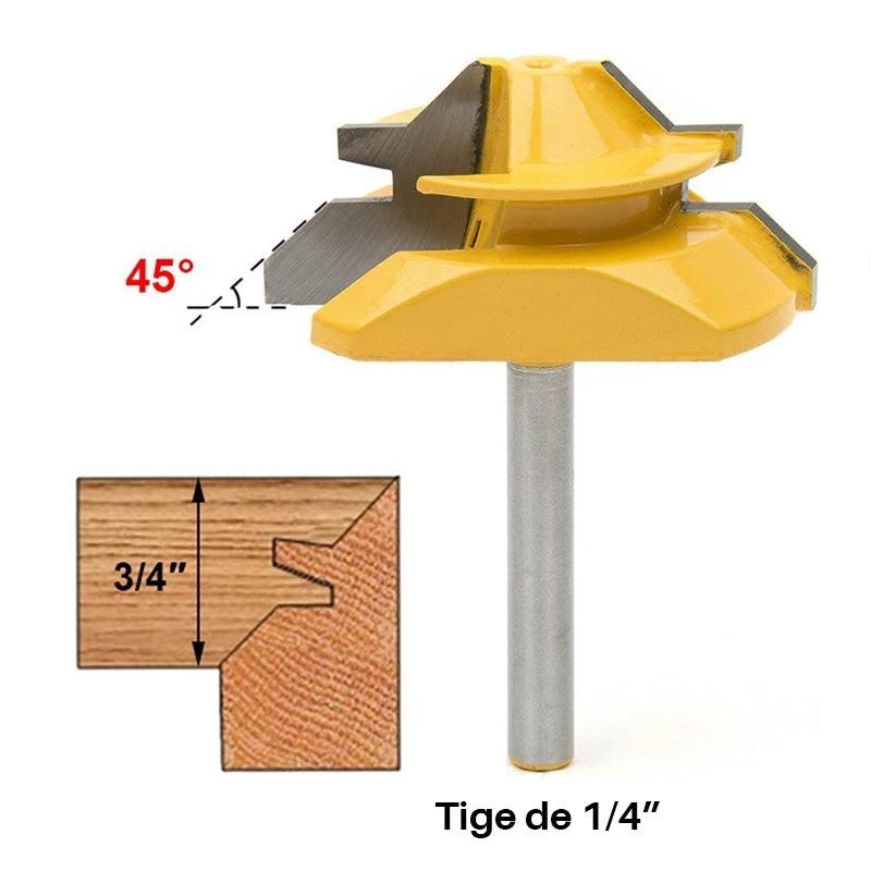 MèChe for angled cutting with lock at 45° by Bowlift