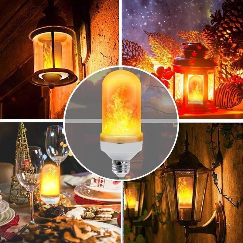 Flame LED Lamp with Gravity Sensor by Bowlift