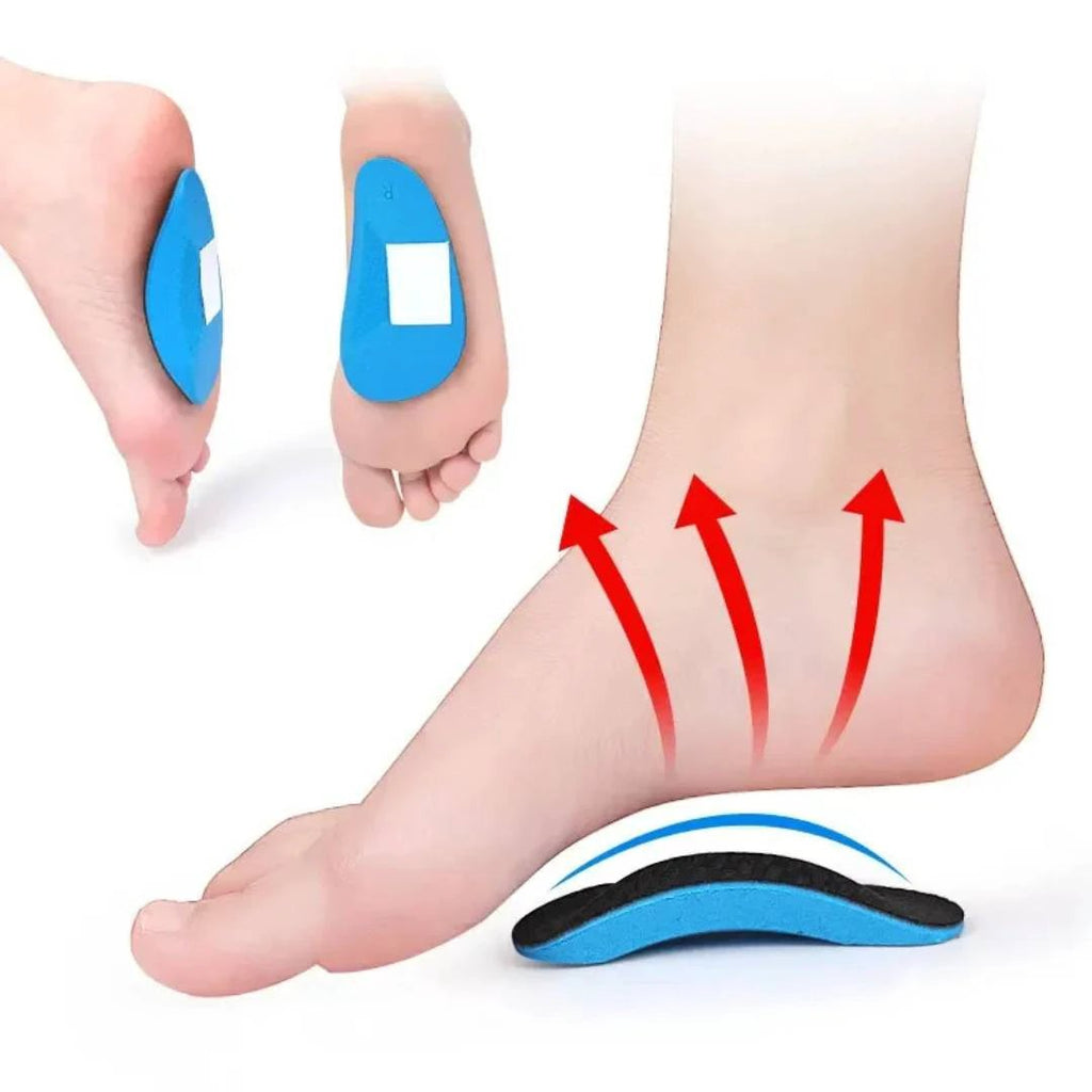 SoleEase High Arch Support Shoe Inserts | Soft EVA Foam - for Comfort Cushioning and Pain Relief Bowlift by Bowlift