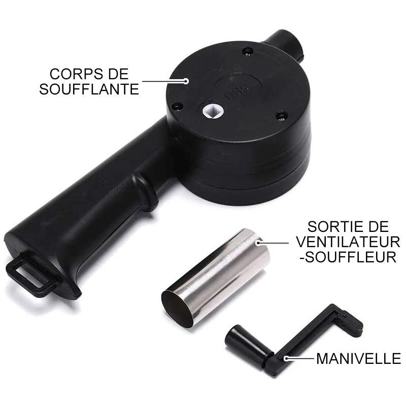 Portable hand blower for grilling by Bowlift