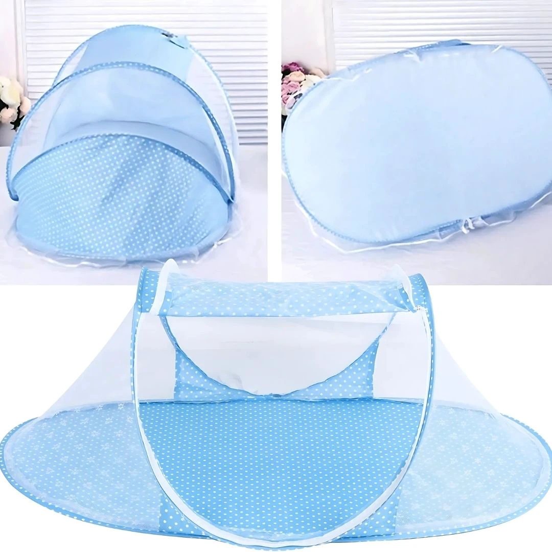 SleepSafe | Baby Travel Bed – Pop-Up Mosquito Net – Breathable Mesh – Infant Outdoor Sleep Bowlift by Bowlift