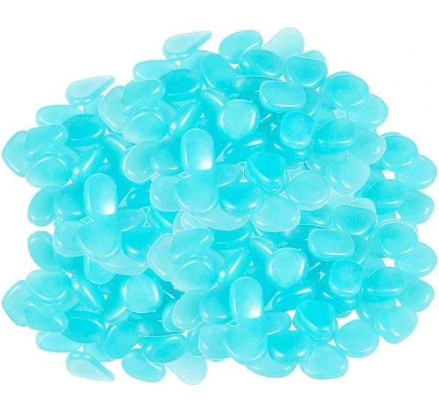 Gleam - Glow-in-the-Dark Garden Pebbles by Bowlift