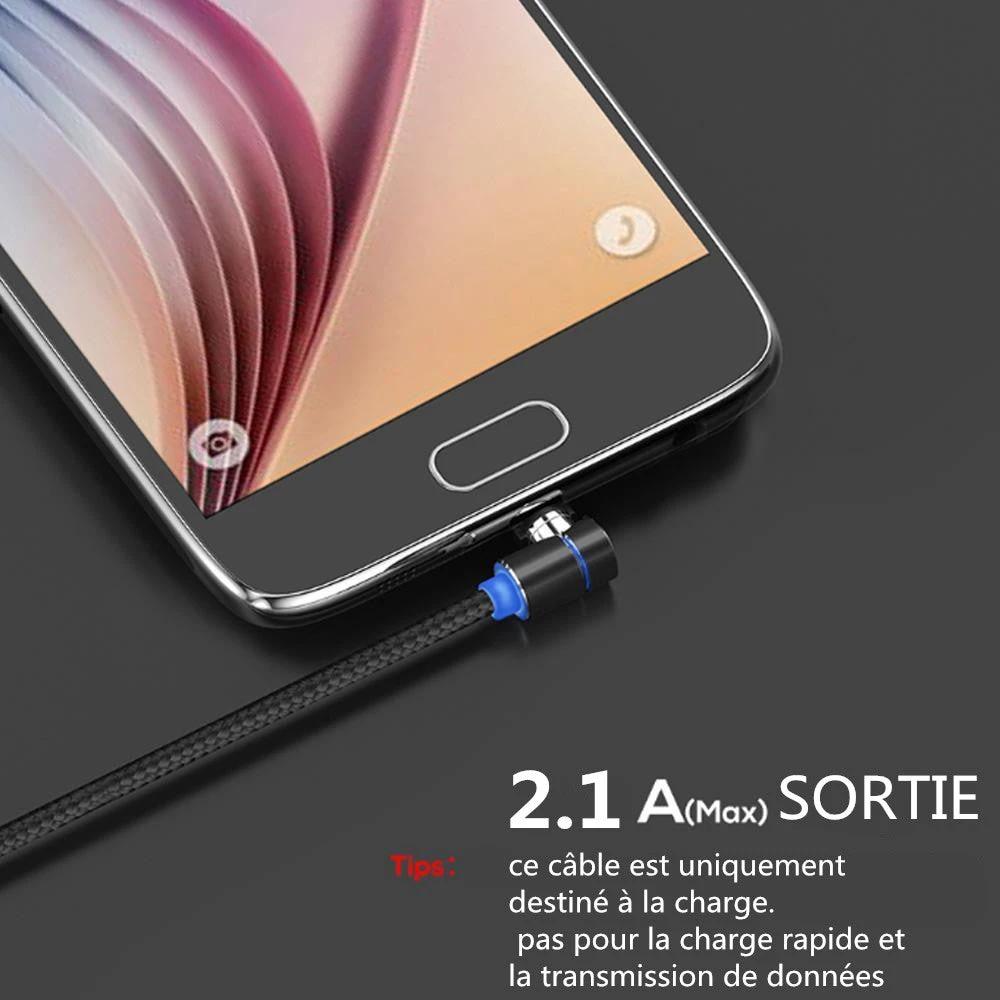 3 In 1 Magnetic Usb Charging Cable With Led Light by Bowlift