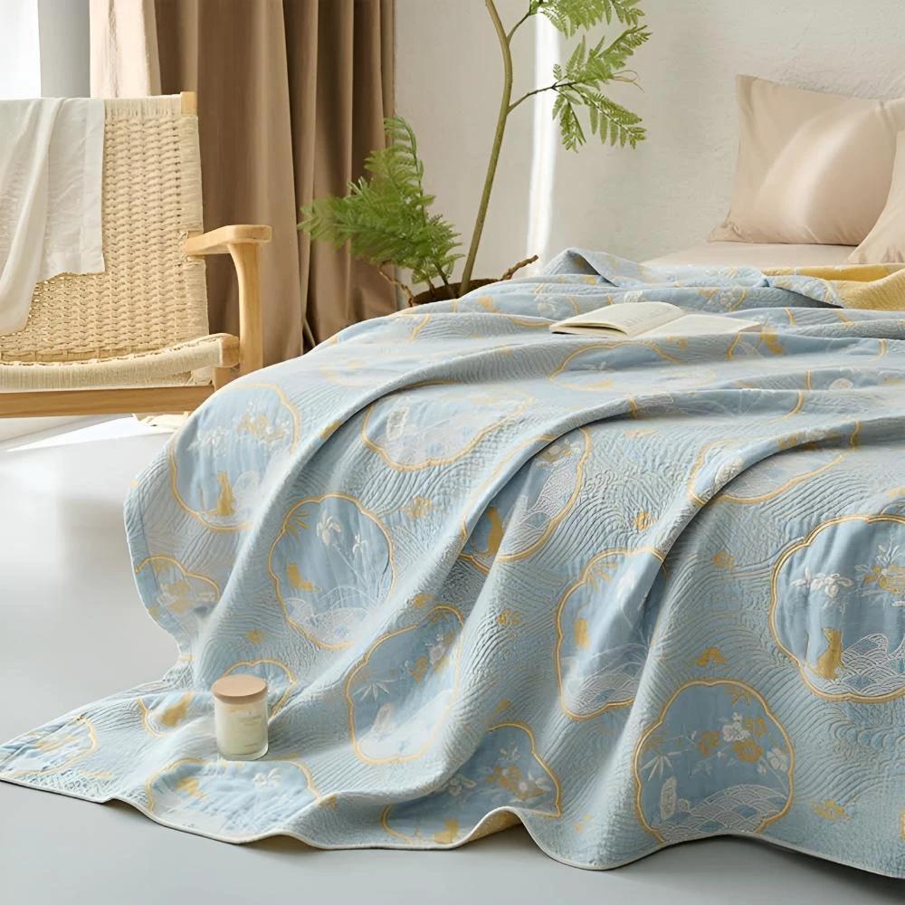 Reversible Coastal Dreams Blanket by Casa & Beyond