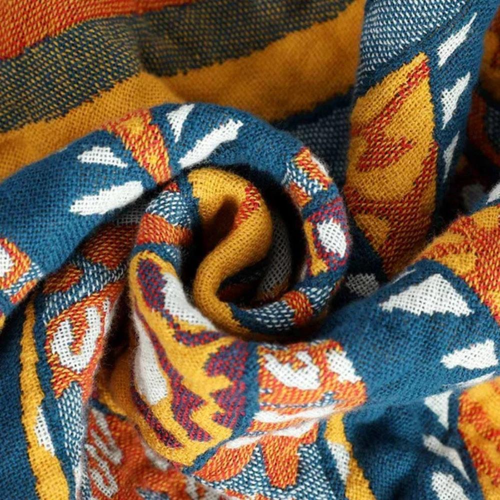 Golden Lotus Comfort Reversible Blanket by Casa & Beyond