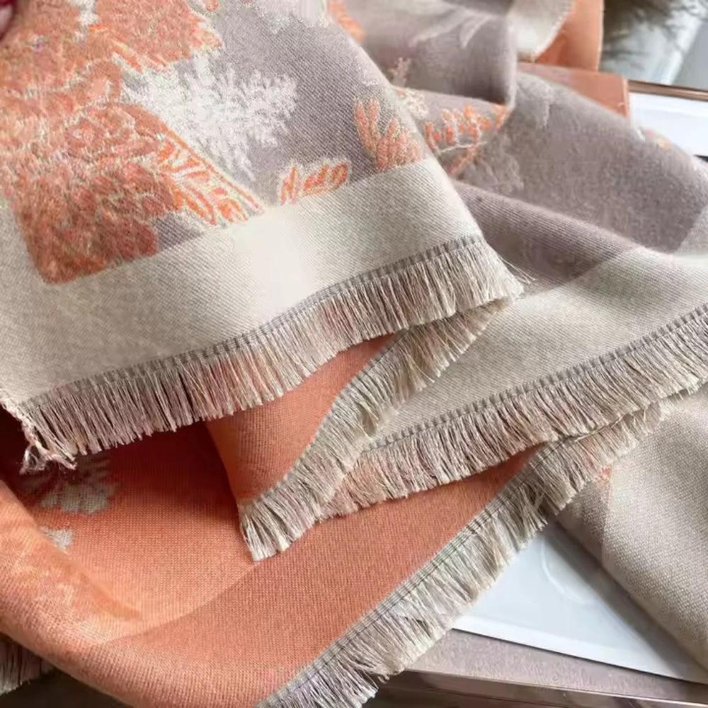 Nuvé Floral Soft Double Sided Scarf by Casa & Beyond