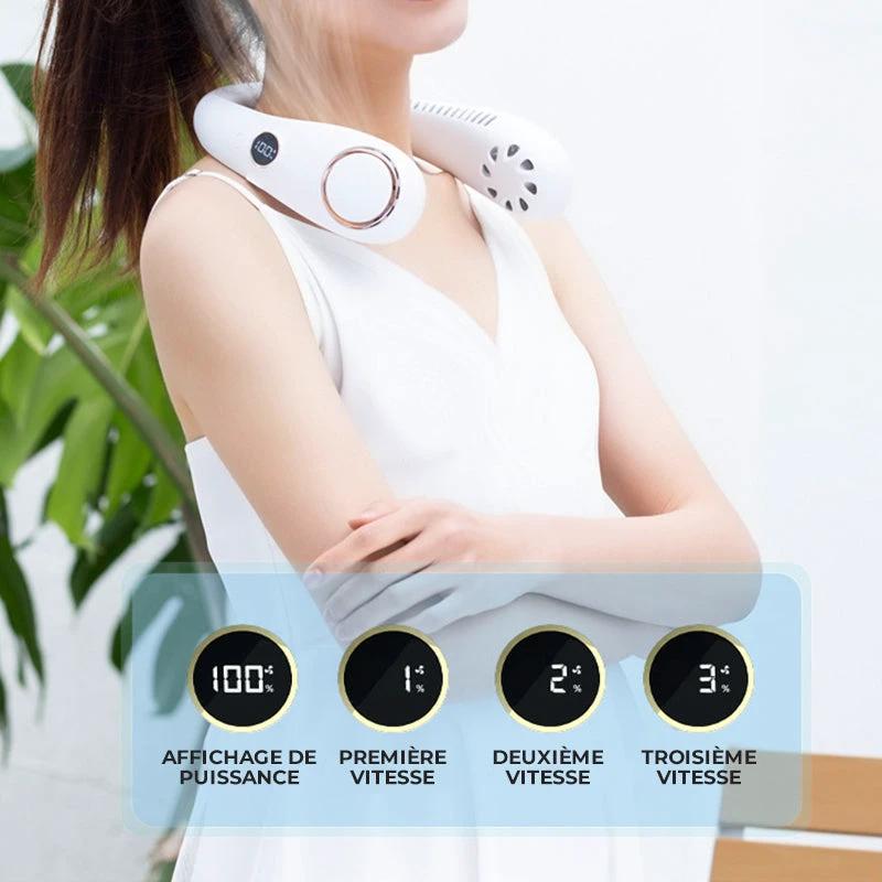 New Portable Neck Fan by Bowlift