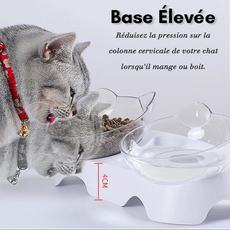 Feeding bowl for cats by Bowlift