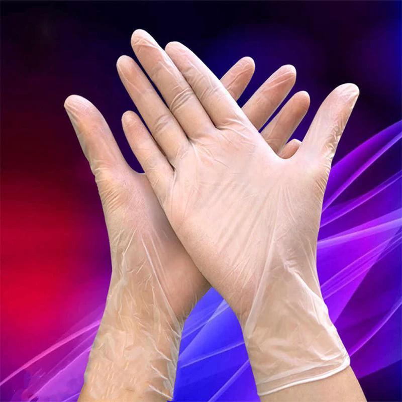 Antistatic disposable PVC gloves (50 pairs) by Bowlift