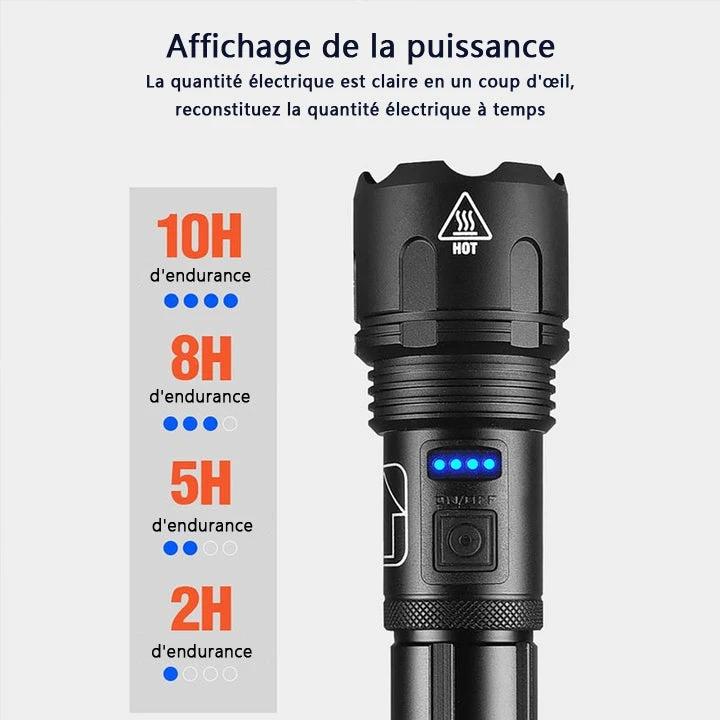 Military flashlight laser waterproof by Bowlift