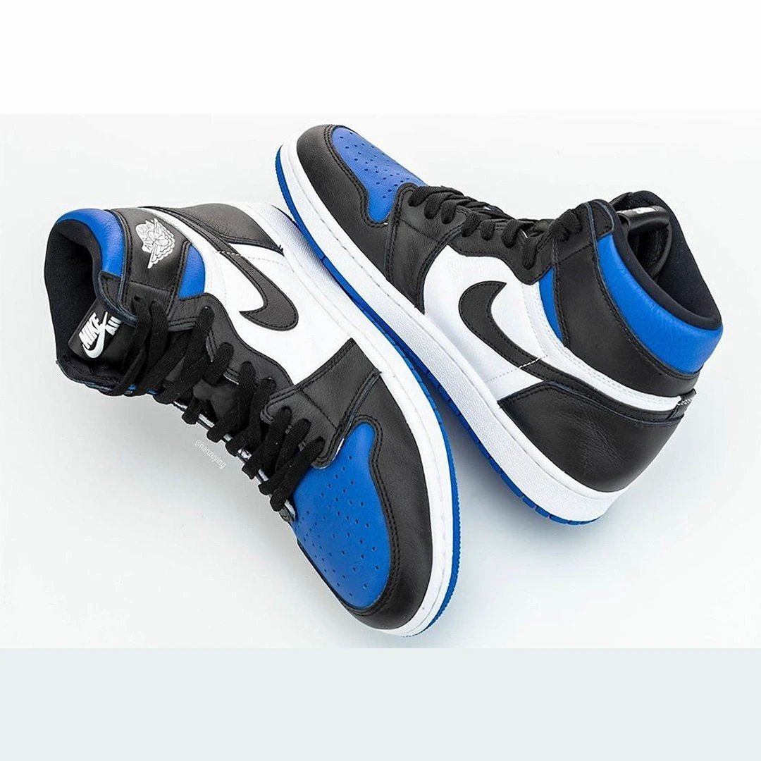 Air Jordan 1 Retro High Black Game Royal by Air Jordan