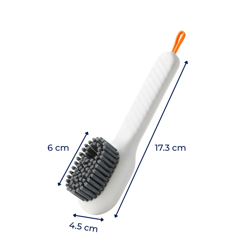 Built-in Soap Dispenser – Soft Non-Scratch Bristles – Quick Shoe Cleaning – Protects Delicate Materials Bowlift by Bowlift