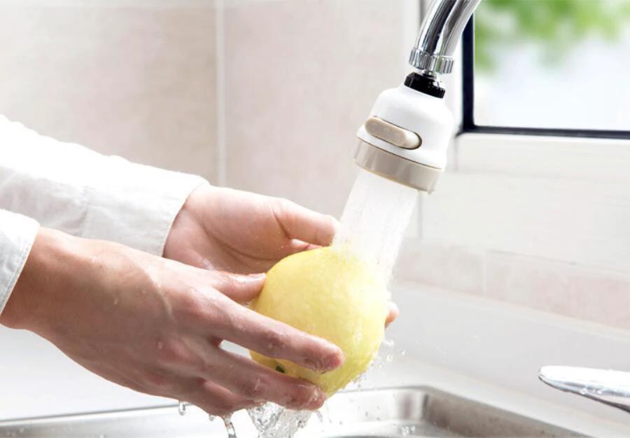 Noz - Kitchen Faucet 360 Degree Water Saving Head by Bowlift