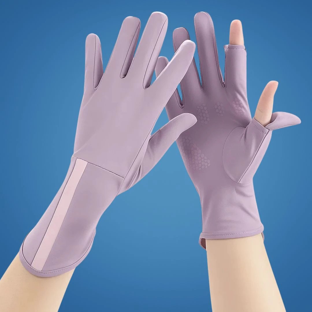 Breathable Cooling Fabric – Open Finger Touchscreen – Lightweight Comfort – Outdoor Driving & Cycling Bowlift by Bowlift