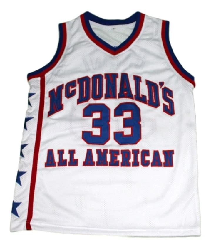 Kobe Bryant Jersey #33 McDonald's All American Basketball White by My store basketball