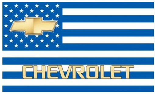 Chevrolet flag-3x5FT Chevy Racing Banner-100% polyester by flagsshop