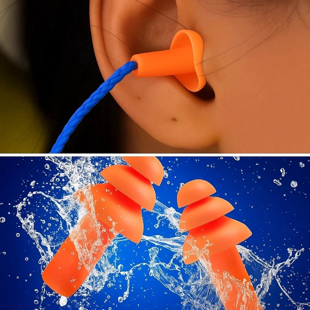 Noise Reduction – Soft Reusable Silicone – Hearing Protection At Work Sleep Study And Travel Bowlift by Bowlift