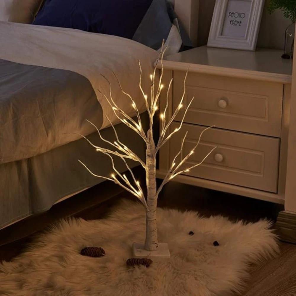 Enchanted Birch Lighted Tree Decor by Casa & Beyond