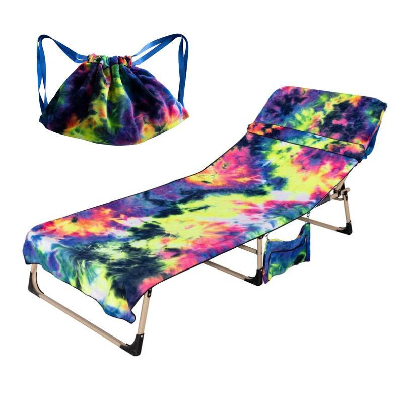 Microfiber deck chair cover for the beach by Bowlift