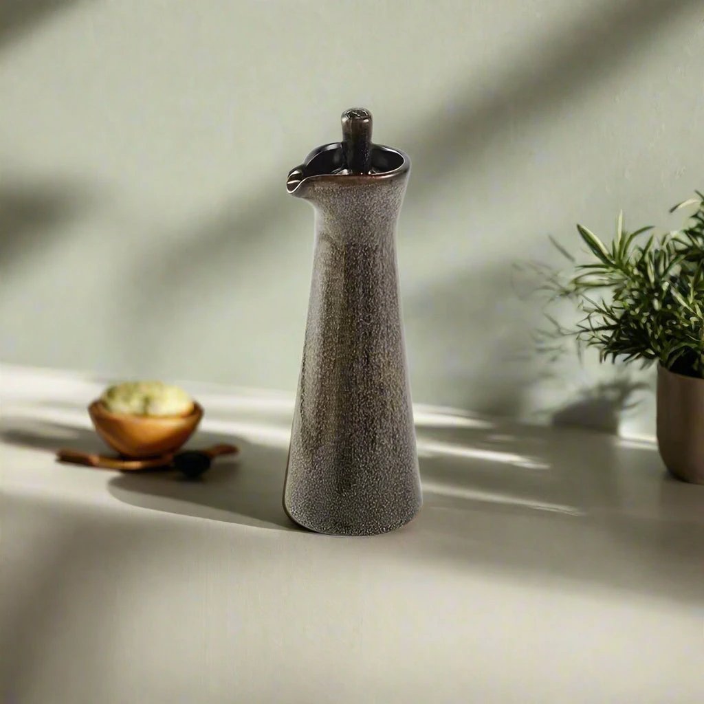 Japanese-Inspired Ceramic Condiment Bottle by Casa & Beyond