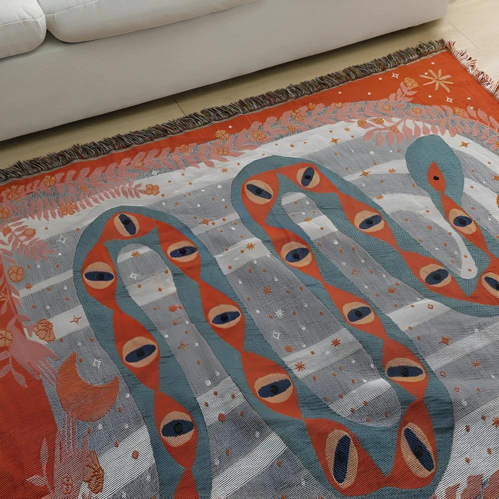 Serpent's Path Blanket by Casa & Beyond
