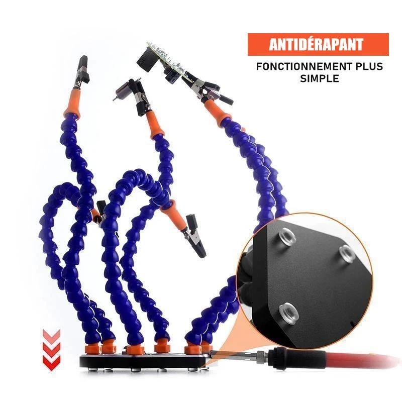 Aluminum alloy sweat base with flexible arms by Bowlift