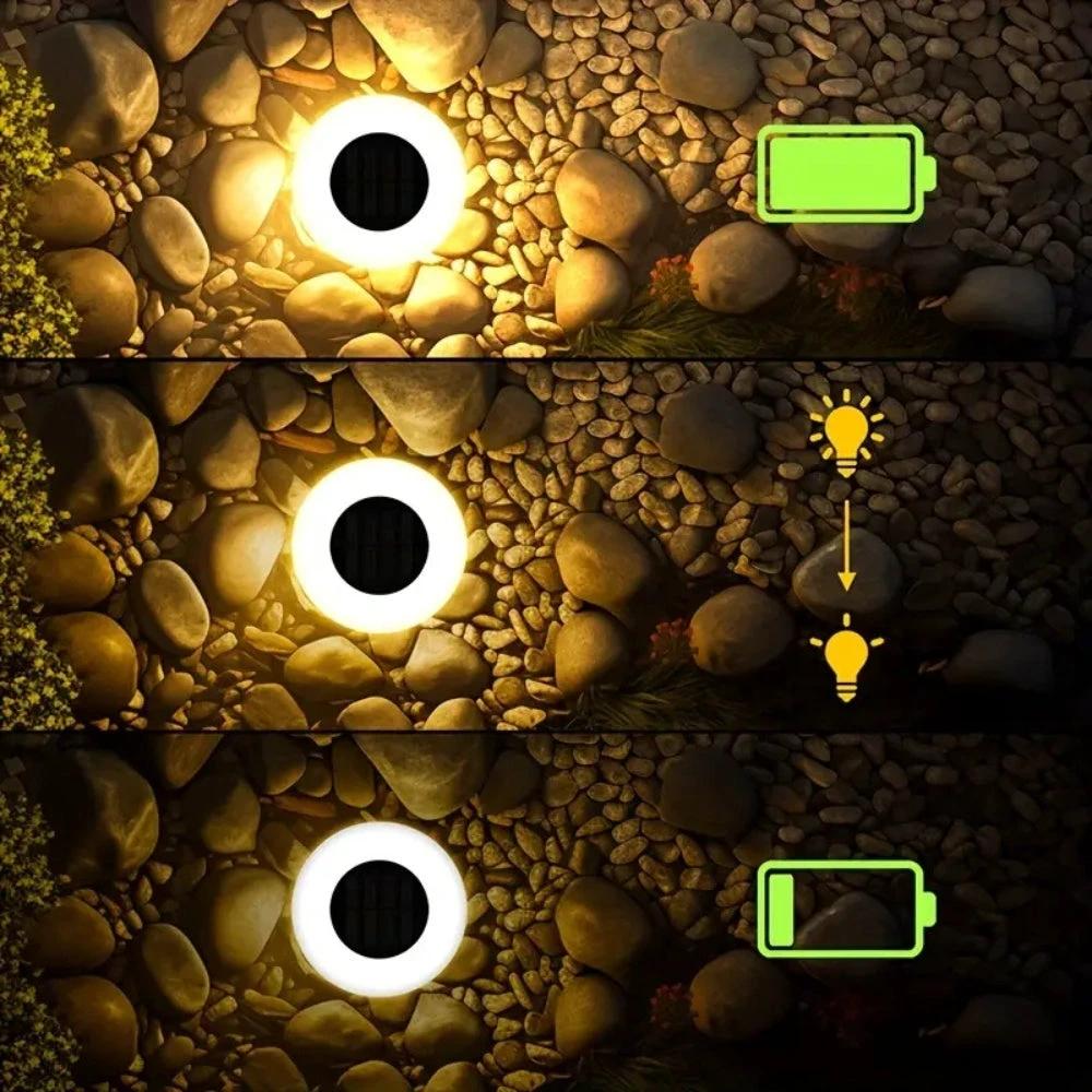Solar LED outdoor pathway lights | 4 Pack by Casa & Beyond