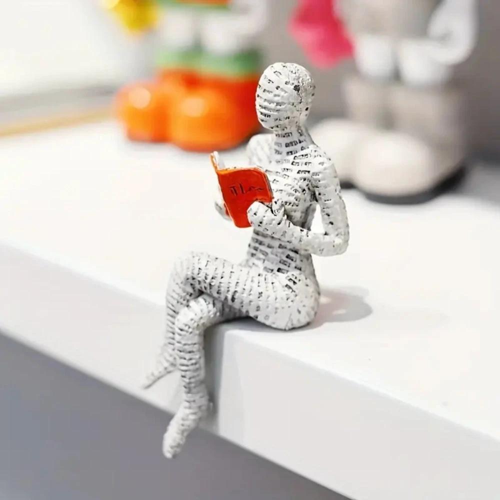 Woman Reading Shelf Decoration by Casa & Beyond