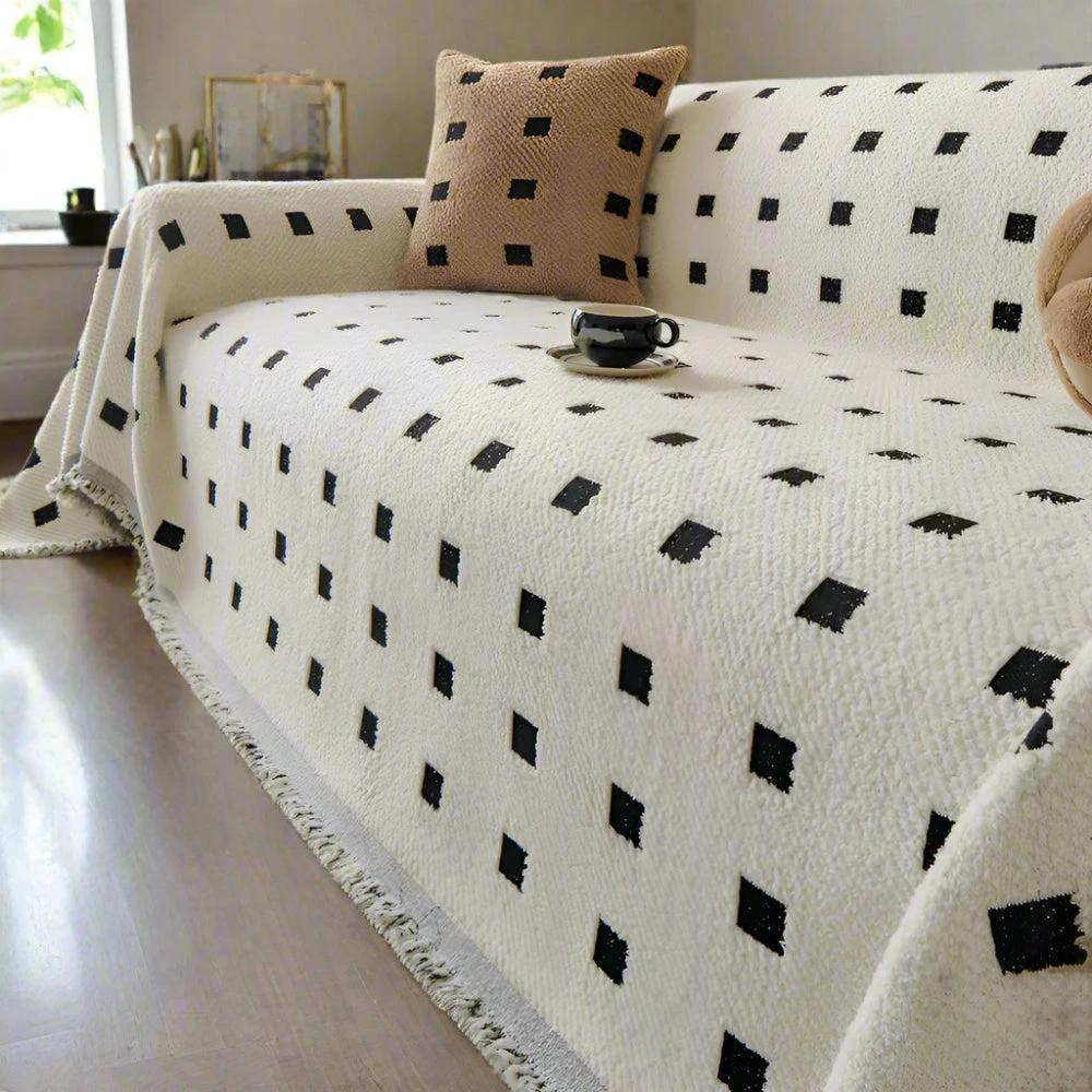 Square Matrix Sofa Cover by Casa & Beyond