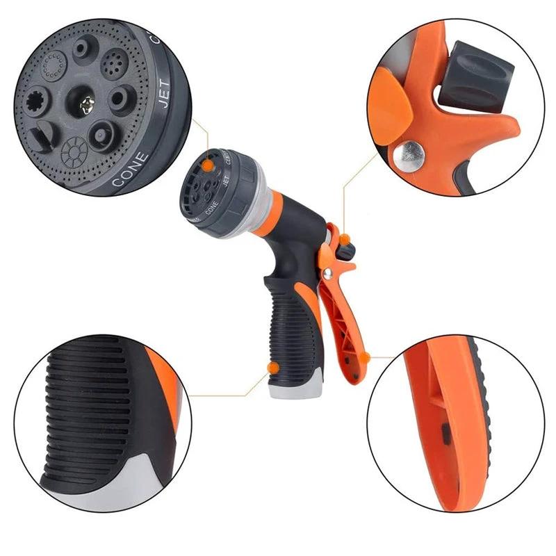 High pressure adjustable garden hose nozzle by Bowlift