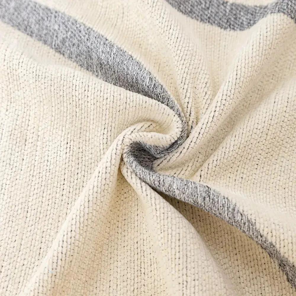 Wave Lines Chenille Sofa Covers by Casa & Beyond