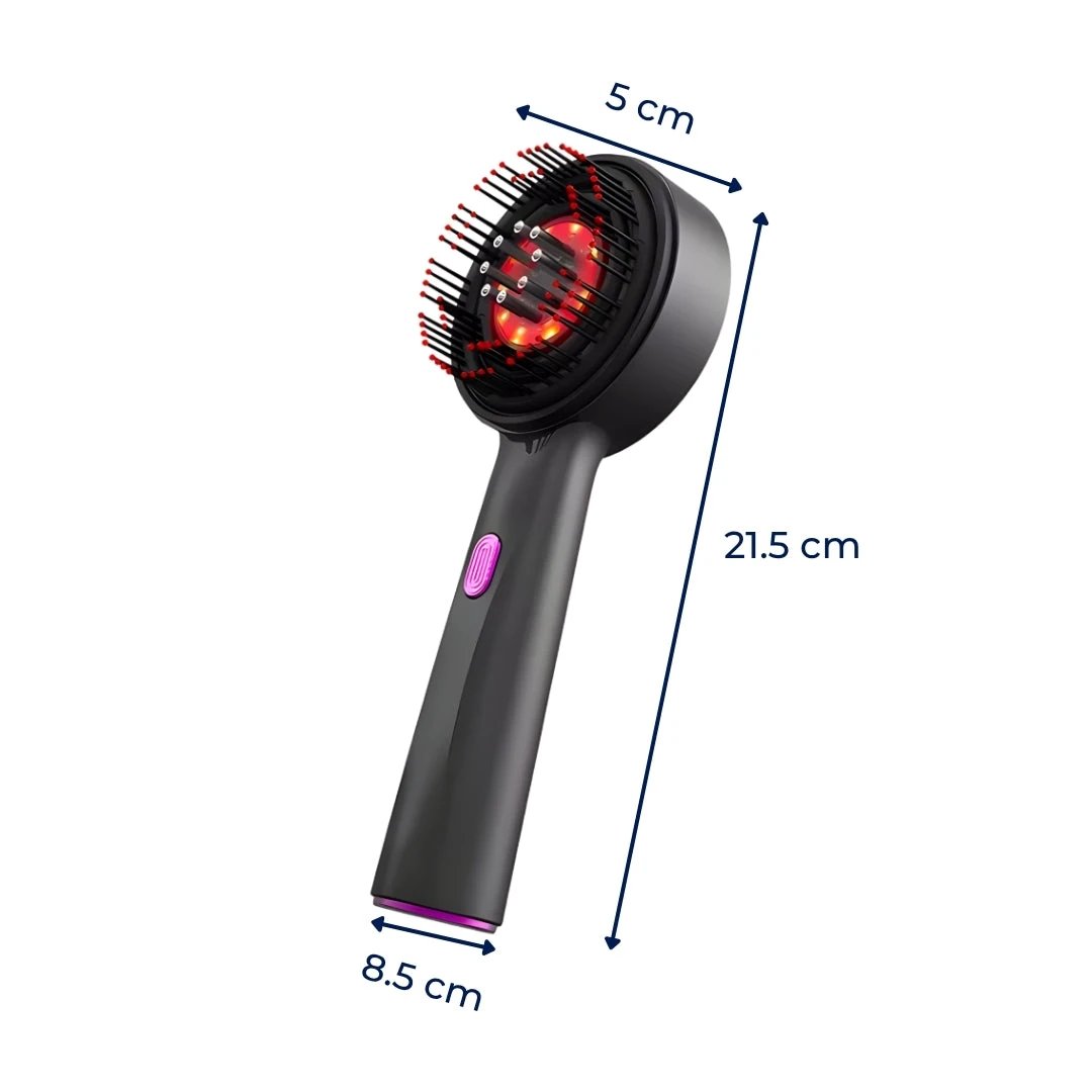 Red-Light Therapy – Rechargeable Hand-Held – Boosts Density for Thinning Hair – ThickerGrowth Bowlift by Bowlift