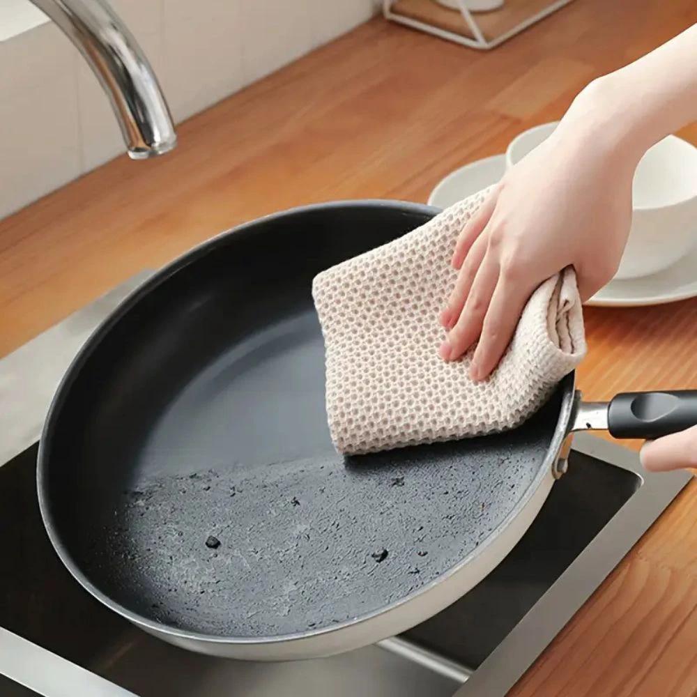 Honeycomb Absorbent Kitchen Towels by Casa & Beyond