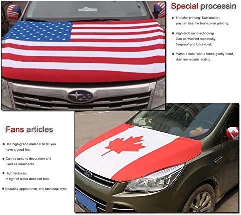 Argentina national football team Car Hood Cover Flag ,3.3X5ft/6X7FT ,100% Polyester Elastic Fabrics Can be Washed by flagsshop