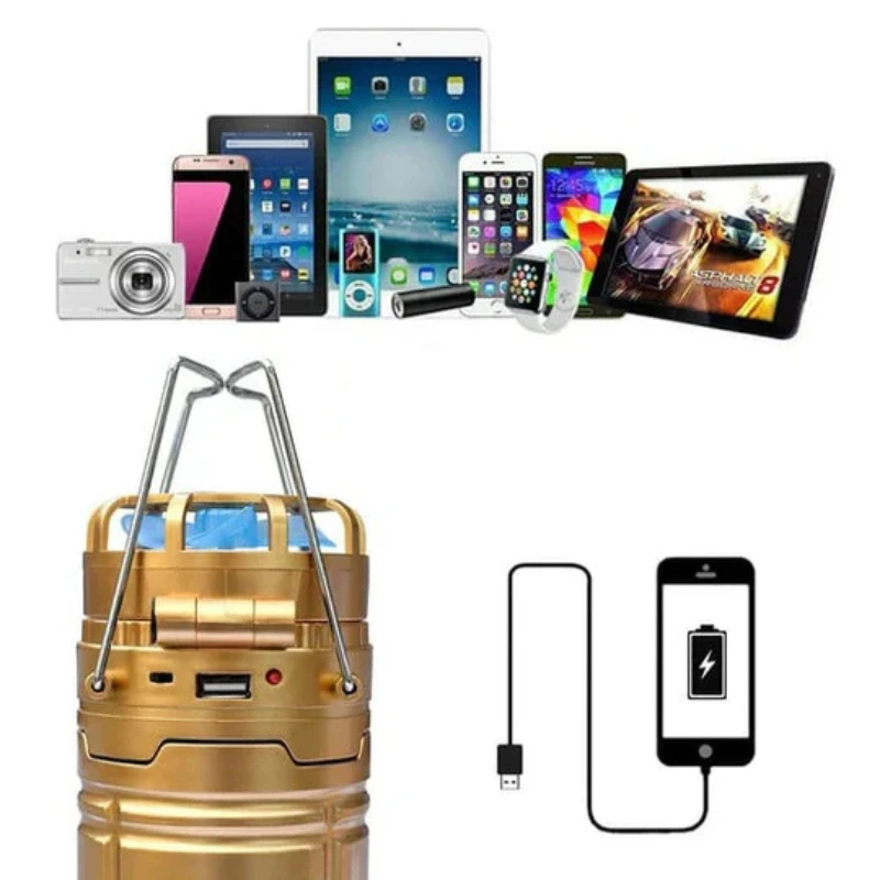 Foldable Light with Built-in Fan and USB Rechargeable Power Bowlift by Bowlift