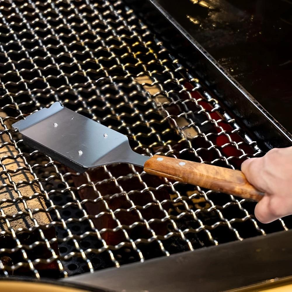 Stainless Grill Brush and Scraper by Casa & Beyond