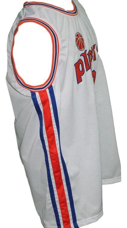 Connie Hawkins Jersey #42 Pittsburgh Pipers Retro Aba Basketball White by My store basketball