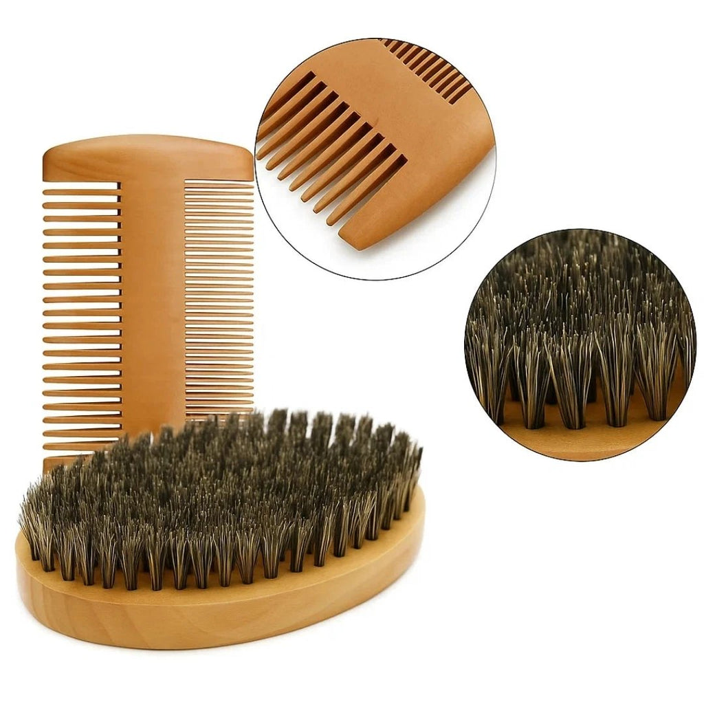 Easy Lather & Frizz Control – Soft Bristles – Skin-Friendly Grooming – Perfect Daily Beard Care for Men Bowlift by Bowlift
