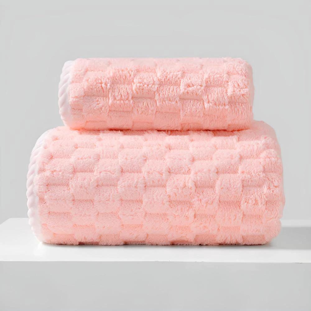 Pure Soft Fleece Towels by Casa & Beyond