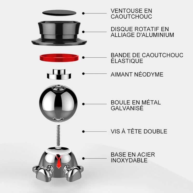 Cute Magnetic Rotating 360° Phone Holder by Bowlift
