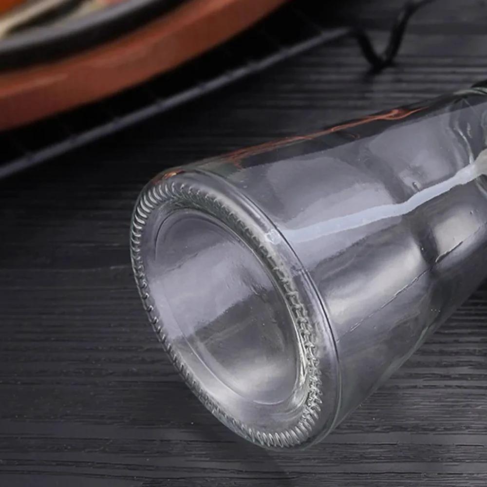 Stainless Crystal Oil Spray Bottle by Casa & Beyond