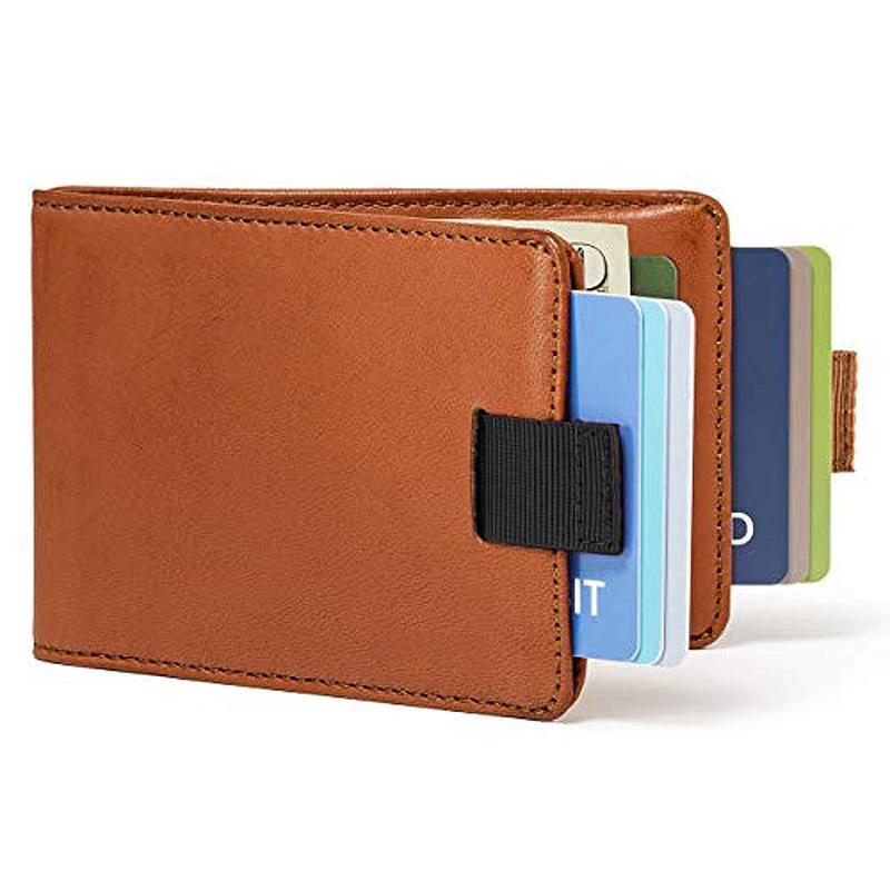 Men's Extra Thin Leather Wallet by Bowlift